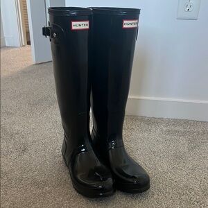 Hunter Women's Original Tall Gloss Rain Boots